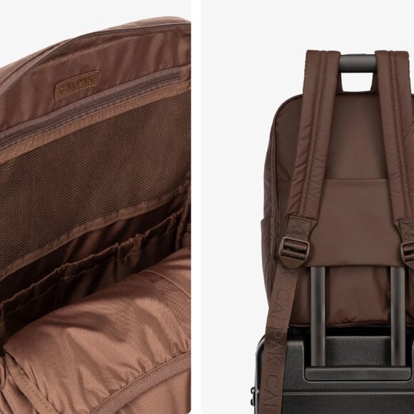 Monochrome Luka 15 inch Laptop Backpack in Walnut by Calpak - Picture 2 of 4